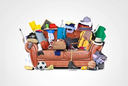 Homeowner preparing for loft clearance in Ealing