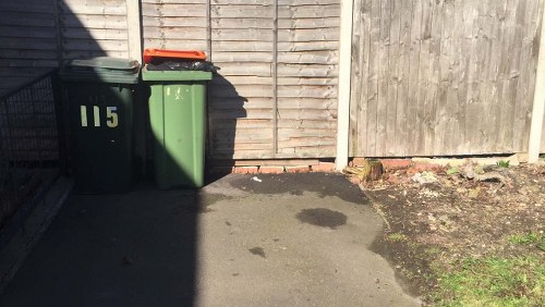 Happy customers after furniture clearance